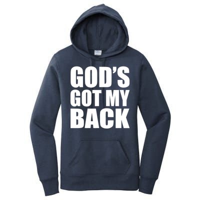 God's Got My Back Women's Pullover Hoodie