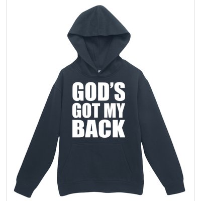 God's Got My Back Urban Pullover Hoodie