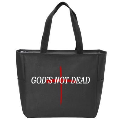 God's Not Dead Zip Tote Bag