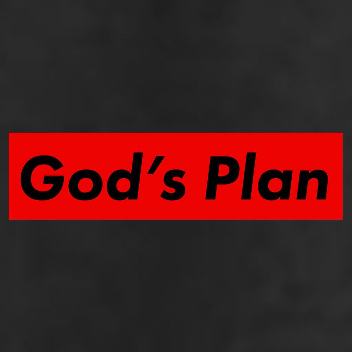 God's Plan 7 Panel Mesh Trucker Snapback Hat