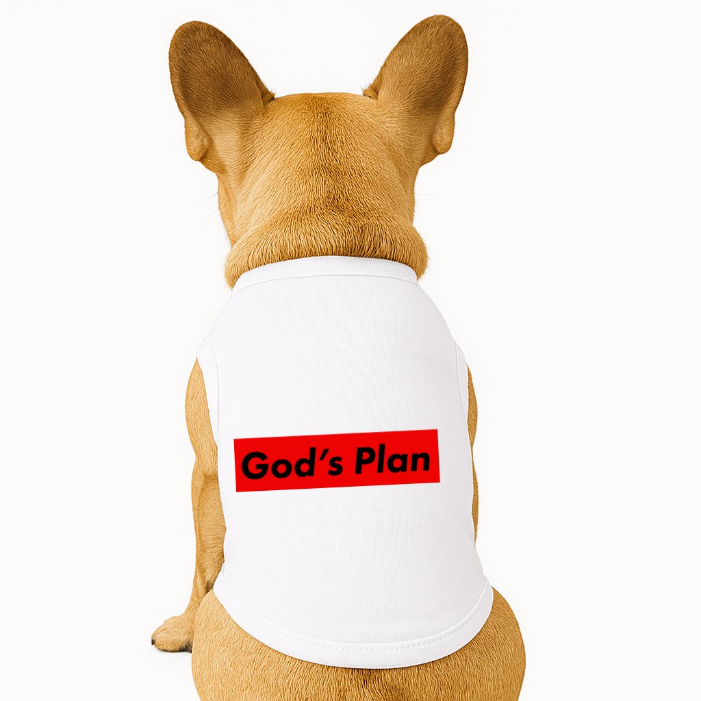 God's Plan Doggie Tank