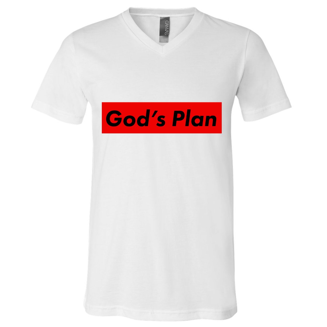 God's Plan V-Neck T-Shirt