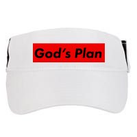 God's Plan Adult Drive Performance Visor