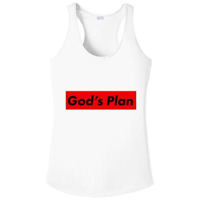 God's Plan Ladies PosiCharge Competitor Racerback Tank