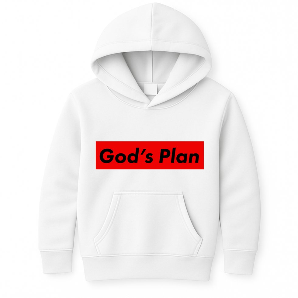God's Plan Kids Hoodie
