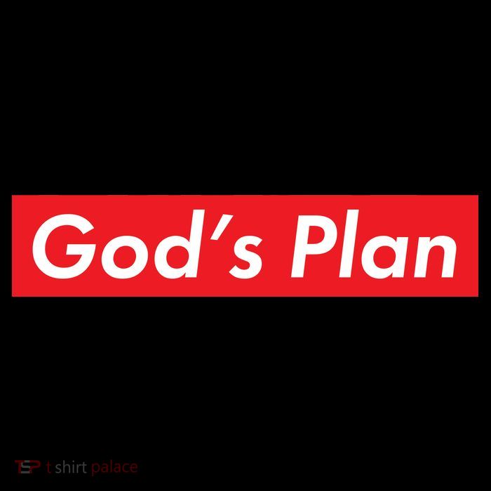 God's Plan Red Box Logo Impact Tech Backpack