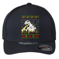 Monster Ugly Christmas Sweater Flexfit Unipanel Trucker Cap