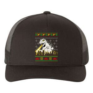 Monster Ugly Christmas Sweater Yupoong Adult 5-Panel Trucker Hat