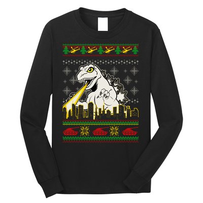 Monster Ugly Christmas Sweater Long Sleeve Shirt