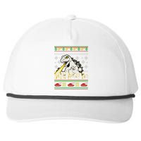 Monster Ugly Christmas Sweater Snapback Five-Panel Rope Hat