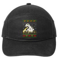 Monster Ugly Christmas Sweater 7-Panel Snapback Hat