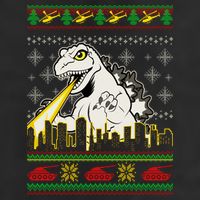 Monster Ugly Christmas Sweater Adult Drive Performance Visor
