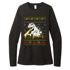 Monster Ugly Christmas Sweater Womens CVC Long Sleeve Shirt