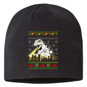 Monster Ugly Christmas Sweater Sustainable Beanie