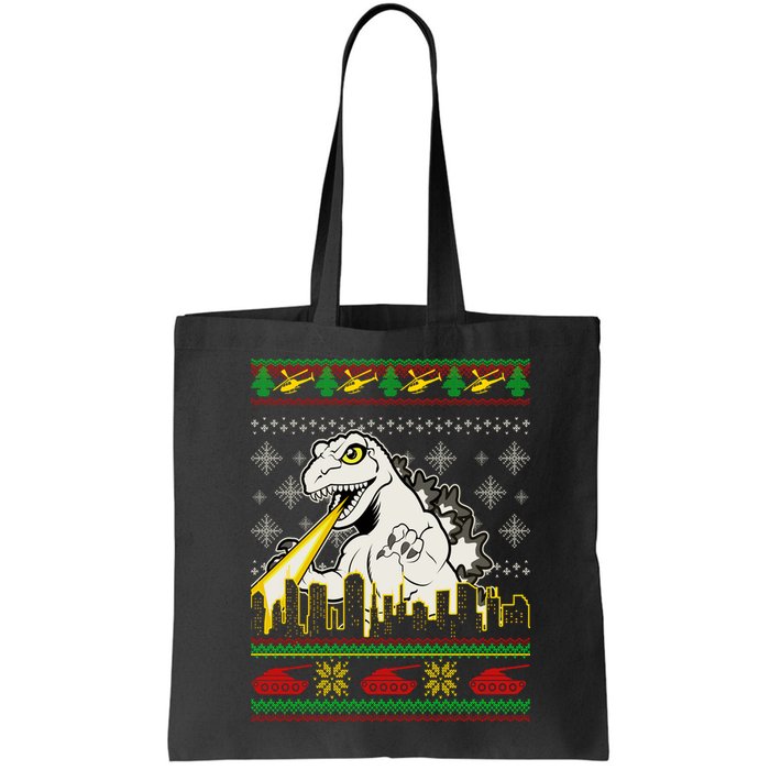 Monster Ugly Christmas Sweater Bag