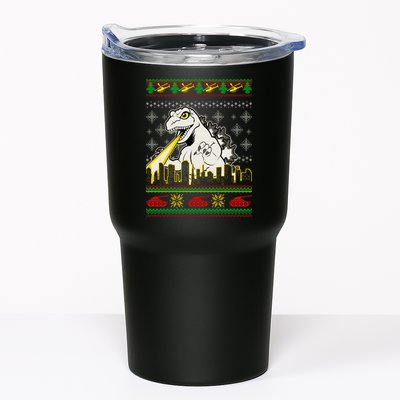 Monster Ugly Christmas Sweater Tumbler