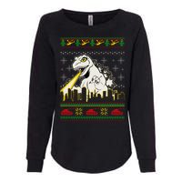 Monster Ugly Christmas Sweater Womens California Wash Sweatshirt