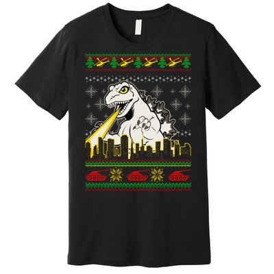 Monster Ugly Christmas Sweater Premium T-Shirt