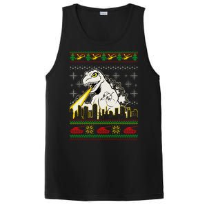 Monster Ugly Christmas Sweater PosiCharge Competitor Tank