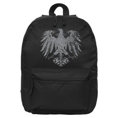 German Oktoberfest Eagle Coat Of Arms Heraldry Design Premium 16 in Basic Backpack
