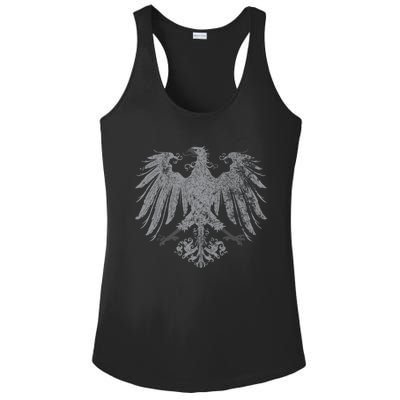 German Oktoberfest Eagle Coat Of Arms Heraldry Design Premium Ladies PosiCharge Competitor Racerback Tank