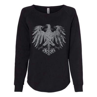 German Oktoberfest Eagle Coat Of Arms Heraldry Design Premium Womens California Wash Sweatshirt