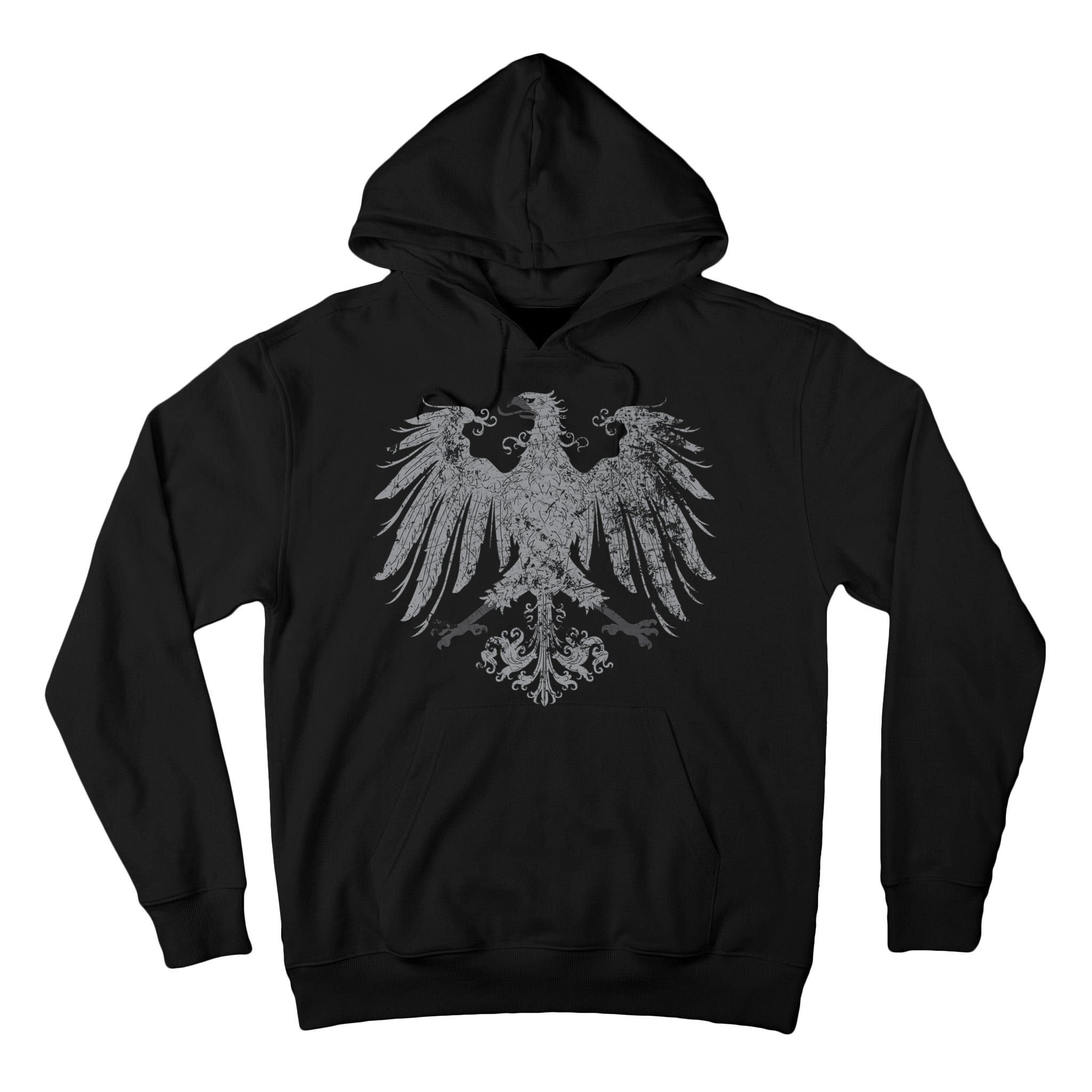 German Oktoberfest Eagle Coat Of Arms Heraldry Design Premium Tall Hoodie