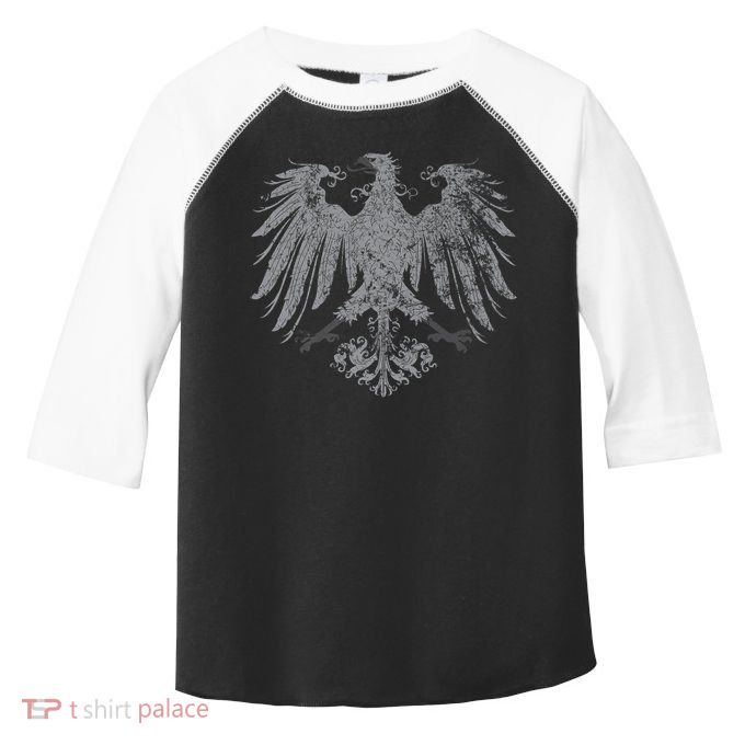German Oktoberfest Eagle Coat Of Arms Heraldry Design Premium Toddler Fine Jersey T-Shirt