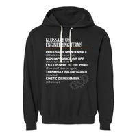 Glossary Of Engineering Terms Funny Engineer Definitions Garment-Dyed Fleece Hoodie