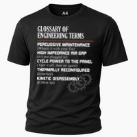 Glossary Of Engineering Terms Funny Engineer Definitions Cooling Performance Crew T-Shirt