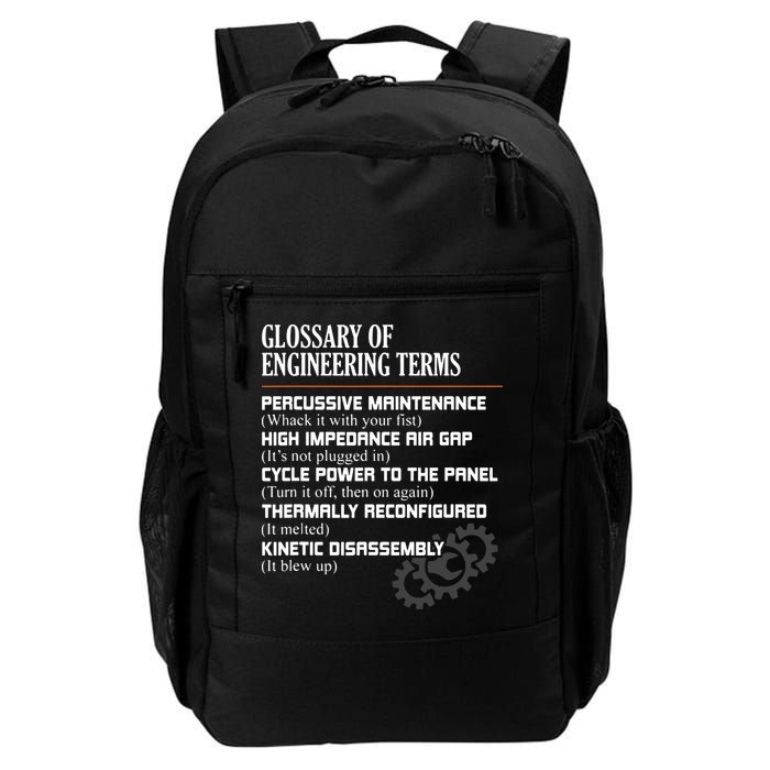 Glossary Of Engineering Terms Funny Engineer Definitions Backpack