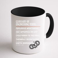 Glossary Of Engineering Terms Funny Engineer Definitions Mug