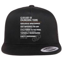 Glossary Of Engineering Terms Funny Engineer Definitions Flat Bill Trucker Hat