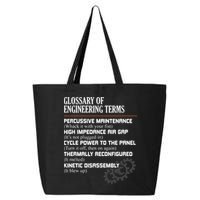 Glossary Of Engineering Terms Funny Engineer Definitions 25L Jumbo Tote