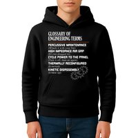 Glossary Of Engineering Terms Funny Engineer Definitions Kids Hoodie