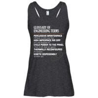 Glossary Of Engineering Terms Funny Engineer Definitions Ladies Essential Flowy Tank