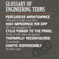 Glossary Of Engineering Terms Funny Engineer Definitions Cotton Canvas Backpack