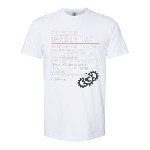 Glossary Of Engineering Terms Funny Engineer Definitions Softstyle CVC T-Shirt