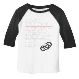 Glossary Of Engineering Terms Funny Engineer Definitions Toddler Fine Jersey T-Shirt