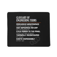Glossary Of Engineering Terms Funny Engineer Definitions Mousepad