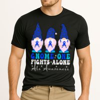 Gnome One Fights Alone Als Awareness Month Warrior Ribbon Gift Cooling Performance Crew T-Shirt