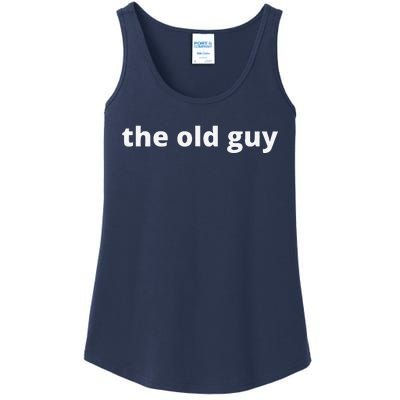 Getting Old Funny Birthday Gift Over The Hill Guy Gag Ladies Essential Tank