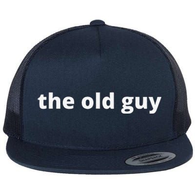 Getting Old Funny Birthday Gift Over The Hill Guy Gag Flat Bill Trucker Hat