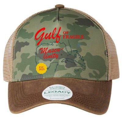 Gulf Of Fragile Masculinity Antitrump Gulf Of Mexico .Png Legacy Tie Dye Trucker Hat
