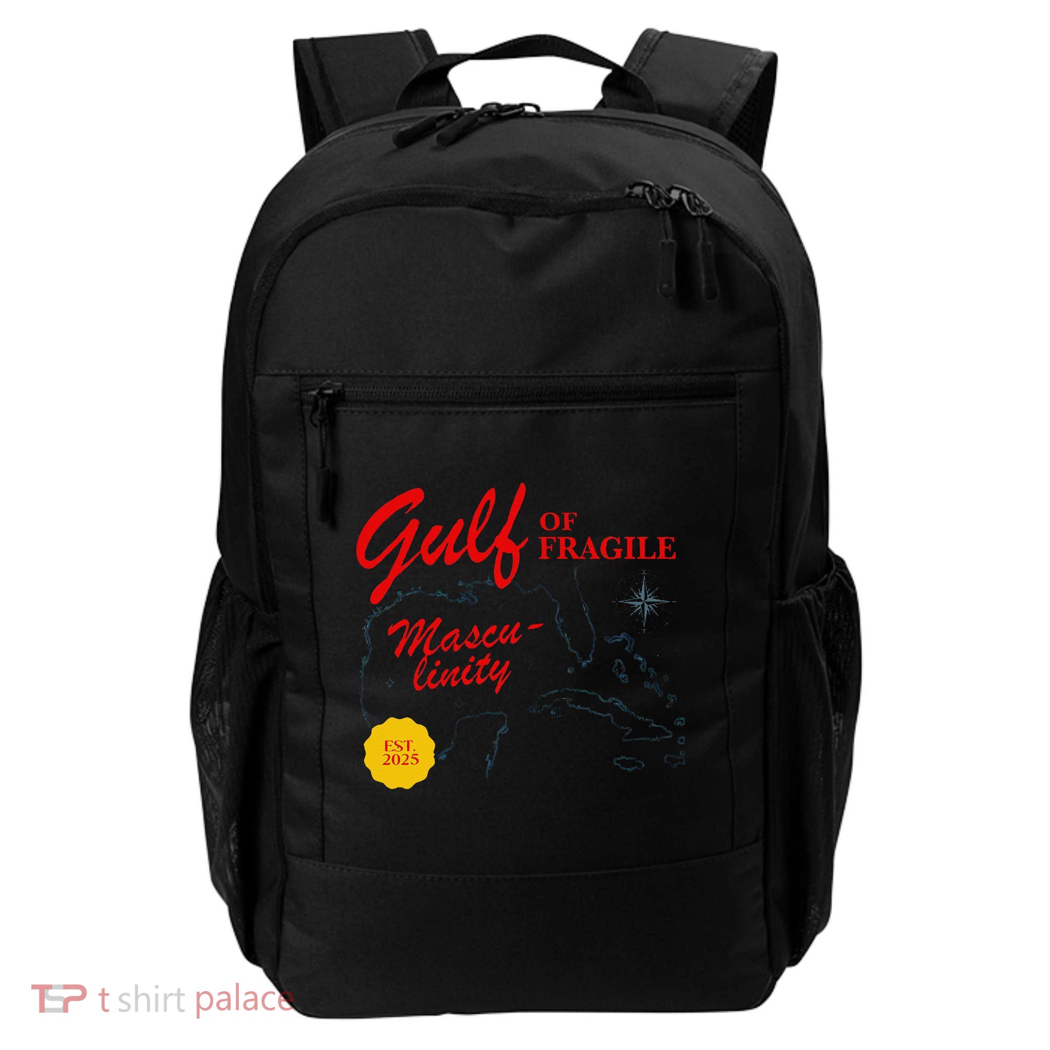 Gulf Of Fragile Masculinity Antitrump Gulf Of Mexico .Png Backpack