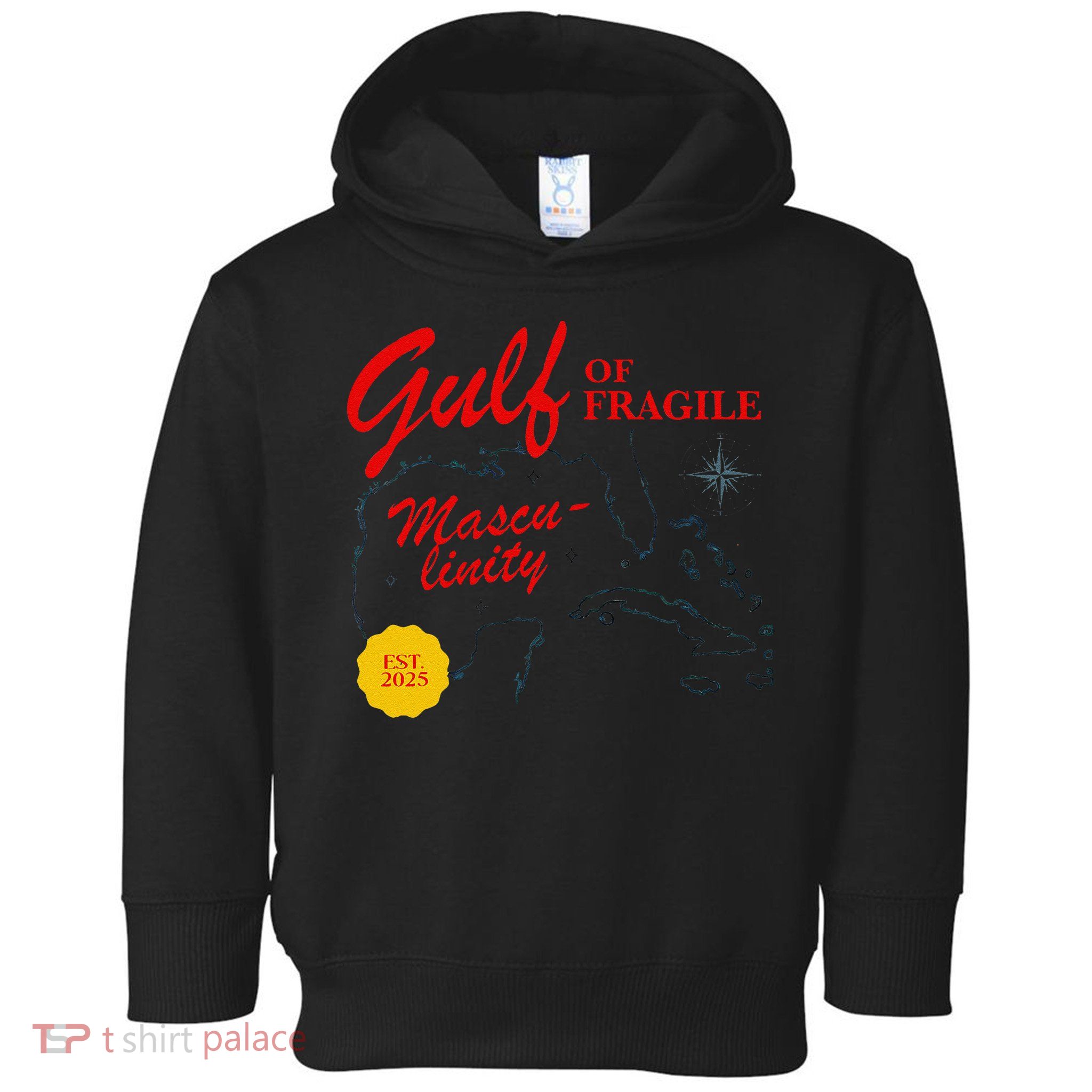 Gulf Of Fragile Masculinity Antitrump Gulf Of Mexico .Png Toddler Hoodie