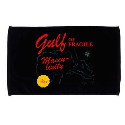 Gulf Of Fragile Masculinity Antitrump Gulf Of Mexico .Png Microfiber Hand Towel