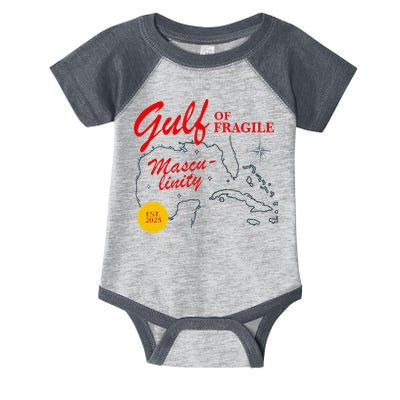 Gulf Of Fragile Masculinity Antitrump Gulf Of Mexico .Png Infant Baby Jersey Bodysuit