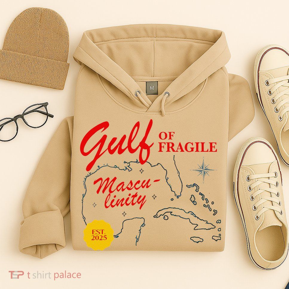 Gulf Of Fragile Masculinity Antitrump Gulf Of Mexico .Png Hoodie
