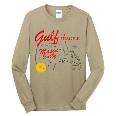 Gulf Of Fragile Masculinity Antitrump Gulf Of Mexico .Png Tall Long Sleeve T-Shirt
